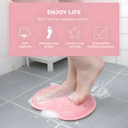 Shower Foot & Body Scrubber Suction-Cup Two-Pack