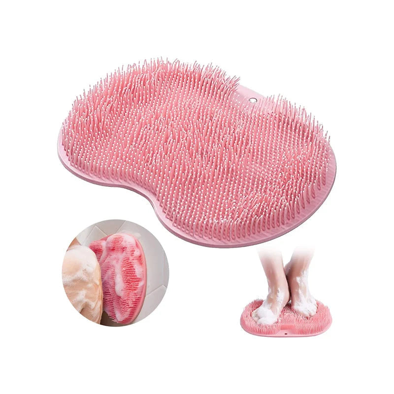 Shower Foot Mat Silicone Massage Nodules Suction Grip