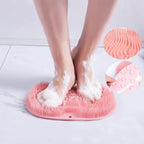 Shower Foot Mat Silicone Massage Nodules Suction Grip