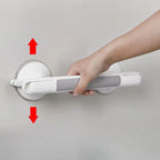 Shower Grab Bar Suction-Mount Anti-Slip Ergonomic Handle