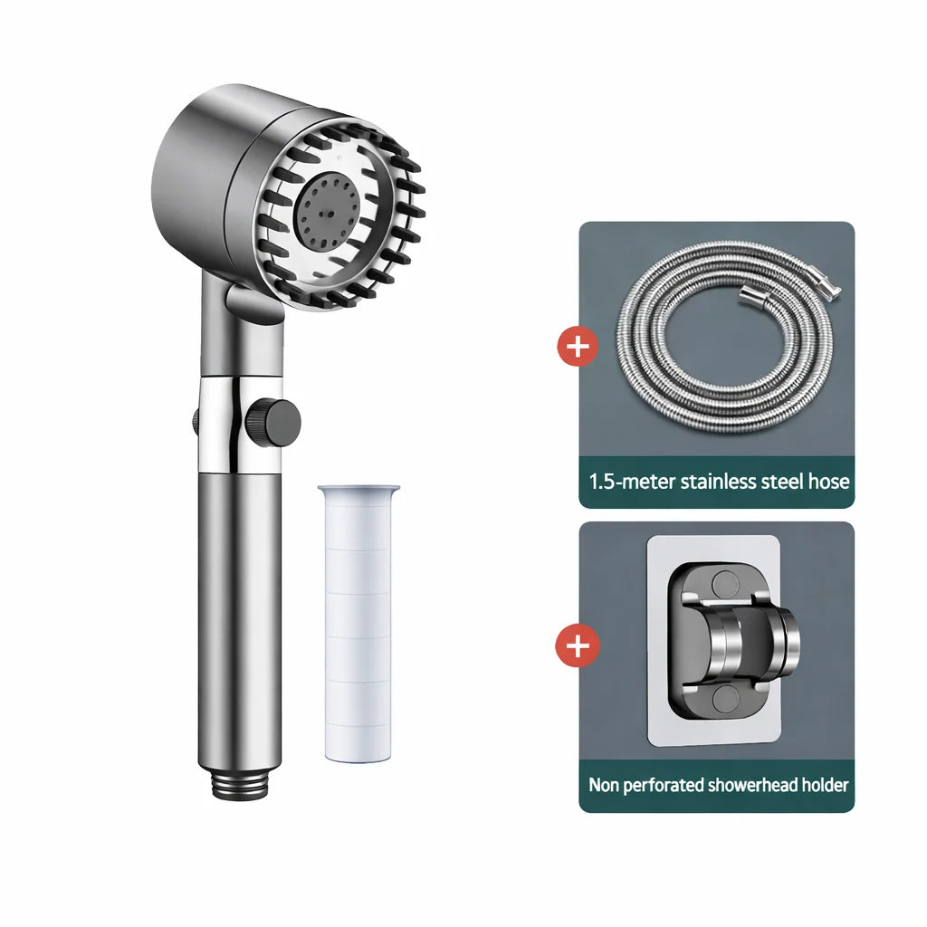 Shower Head Filtered High-Pressure Handheld
