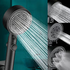 Shower Head High-Pressure 5 Spray Modes Easy-Clean Silicone Nozzles