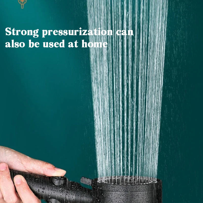 Shower Head High Pressure Five Spray Modes Silicone Nozzles