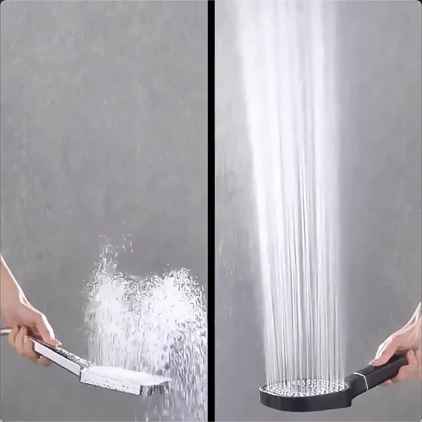 Shower Head High-Pressure Turbo Boost Built-In Filter