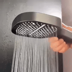 Shower Head High-Pressure Turbo Boost Built-In Filter & Adjustable Spray