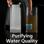 Shower Head High-Pressure Turbo Boost Built-In Filter & Adjustable Spray