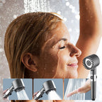 Shower Head Powerful Even Spray Adjustable Patterns Water Saving