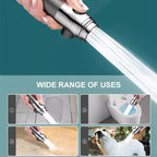 Shower Head Pressure-Boost Micro-Spray 9-Layer Filtration Pause Control