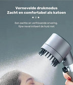 Shower Head Pressure-Boosting 4 Water Settings & Water-Saving