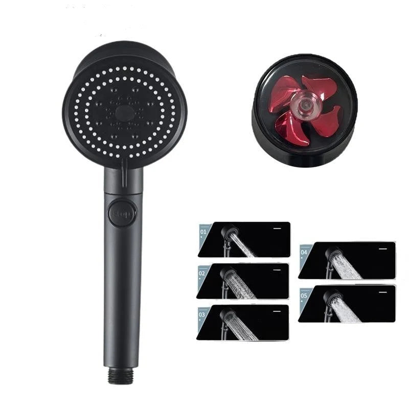Shower Head Self-Cleaning Silicone High-Pressure & 5 Modes