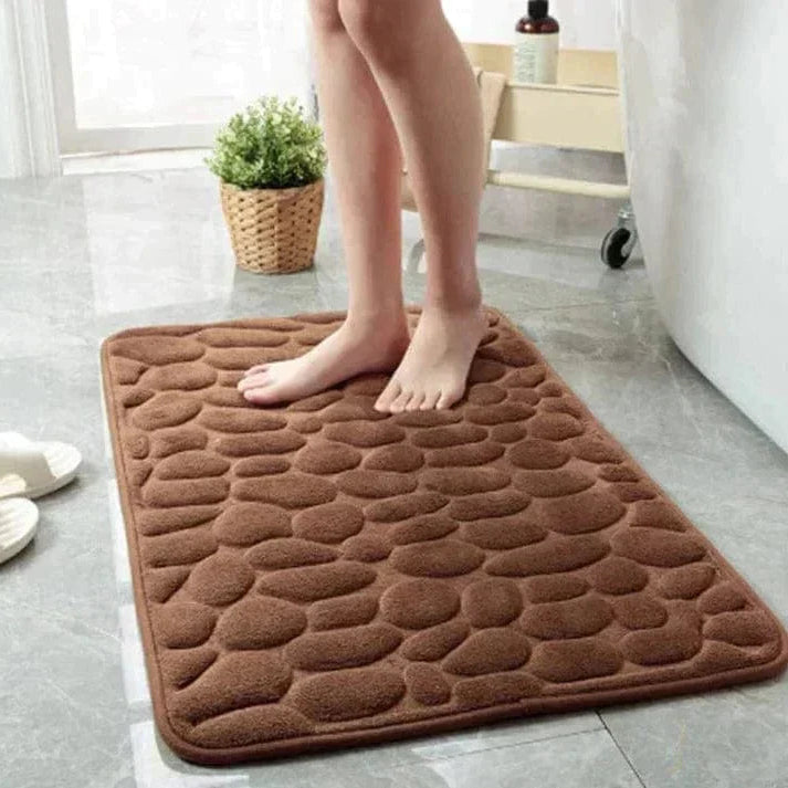 Shower Mat Non-Slip Cushioned Quick-Dry