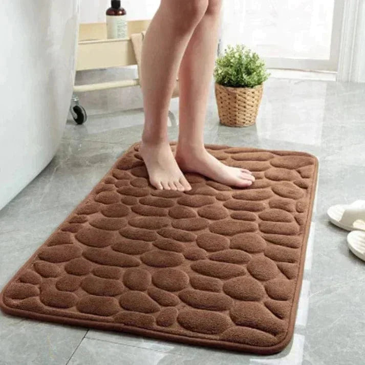 Shower Mat Non-Slip Cushioned Quick-Dry