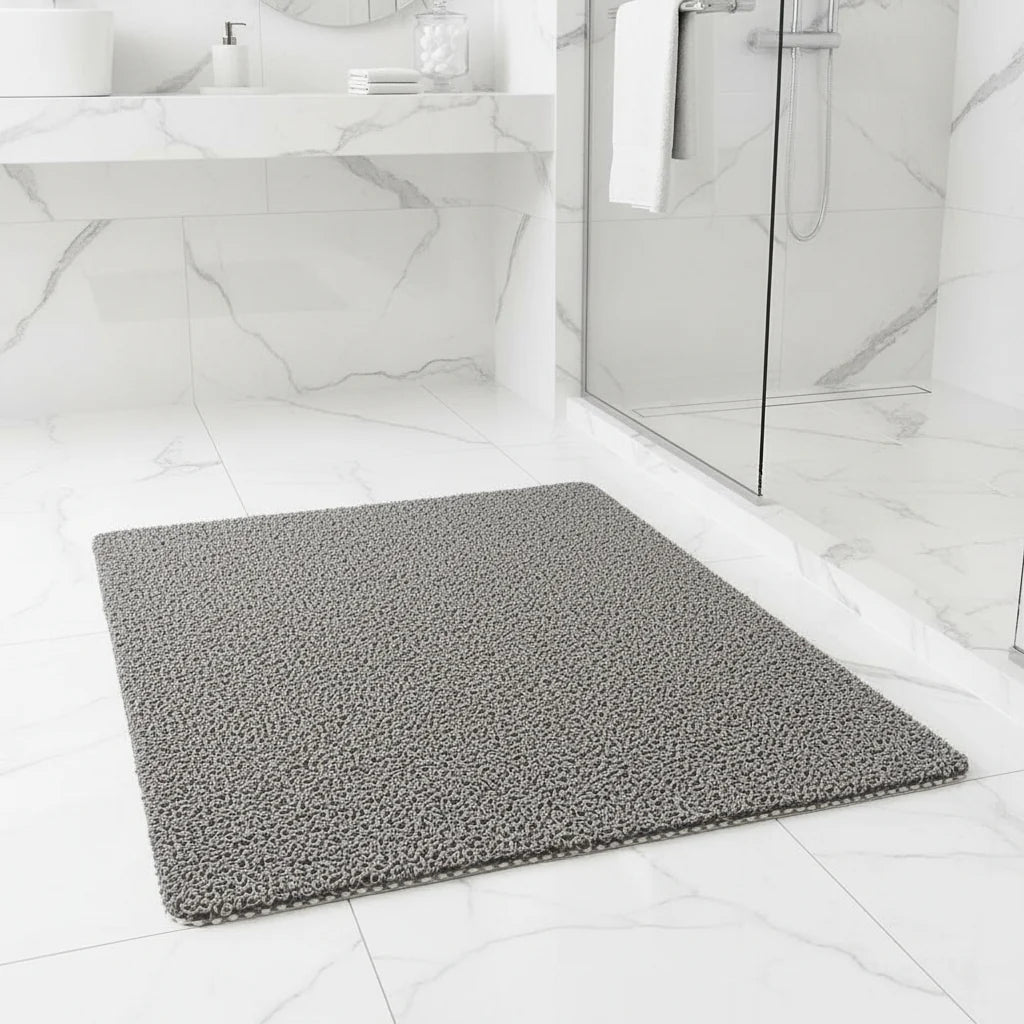 Shower Mat Non-Slip Quick-Dry Trim-To-Fit