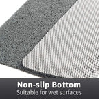 Shower Mat Non-Slip Quick-Dry Trim-To-Fit