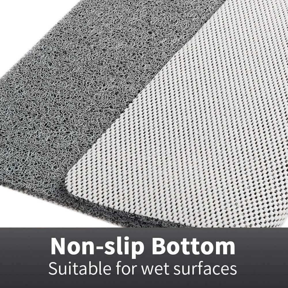 Shower Mat Non-Slip Quick-Dry Trim-To-Fit