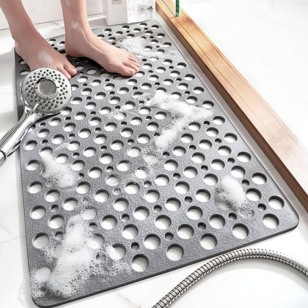 Shower Mat Non-Slip Quick-Dry Waterproof