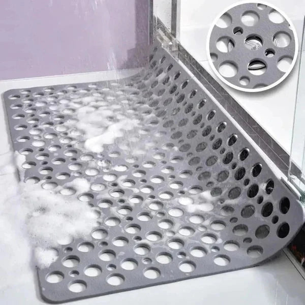 Shower Mat Non-Slip Suction Backing & Textured Grip