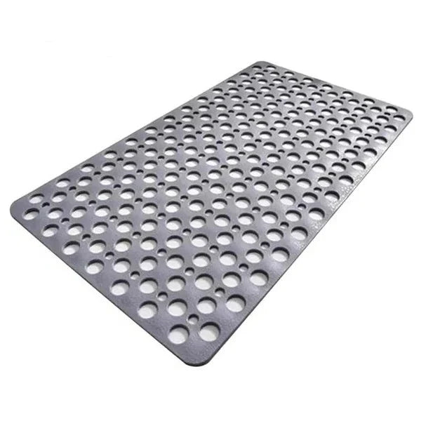 Shower Mat Slip-Resistant Cushioned Suction Backing & Quick Drainage