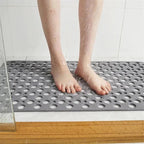 Shower Mat Slip-Resistant Cushioned Suction Backing & Quick Drainage