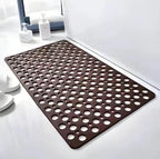 Shower Mat Slip-Resistant Cushioned Suction Backing & Quick Drainage