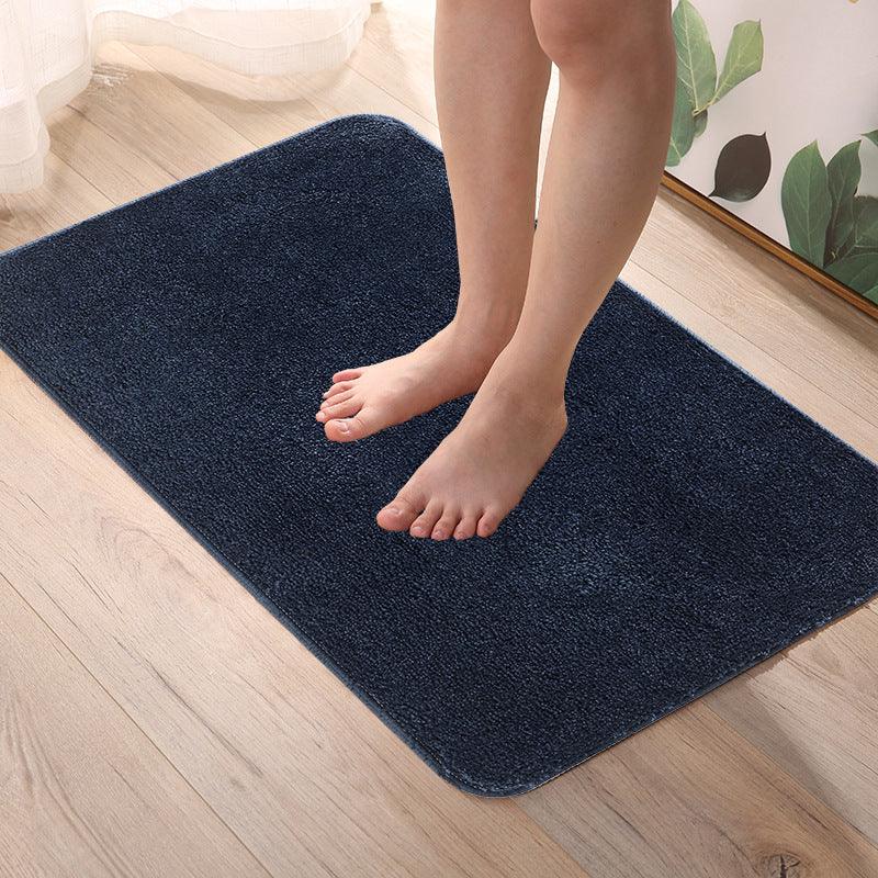 Shower Mat Ultra-Soft Microfiber Waterproof & Non-Slip Quick Drying