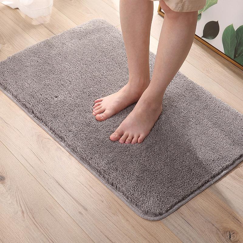 Shower Mat Ultra-Soft Microfiber Waterproof & Non-Slip Quick Drying
