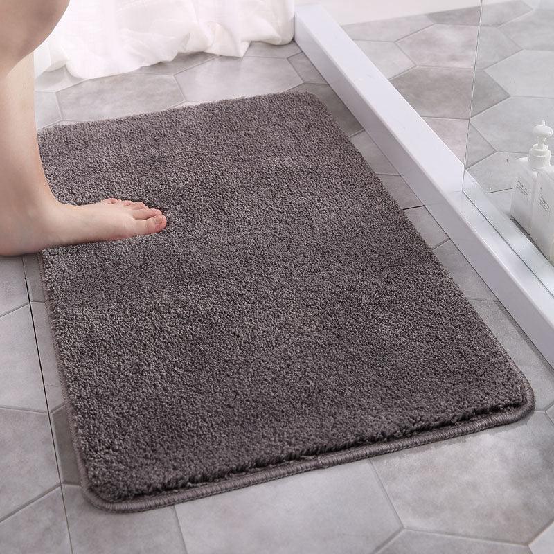 Shower Mat Ultra-Soft Microfiber Waterproof & Non-Slip Quick Drying
