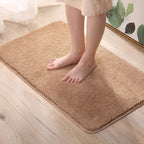 Shower Mat Ultra-Soft Microfiber Waterproof & Non-Slip Quick Drying