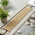 Shower Mitt Long Handle Jute With Glove