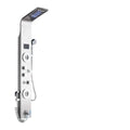 Shower Panel Water-Powered Temperature Display 6 Spray Modes