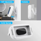 Shower Phone Holder Waterproof Rotating Touchscreen