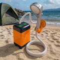 Shower Pump USB Rechargeable 6000mAh Battery Stainless Steel