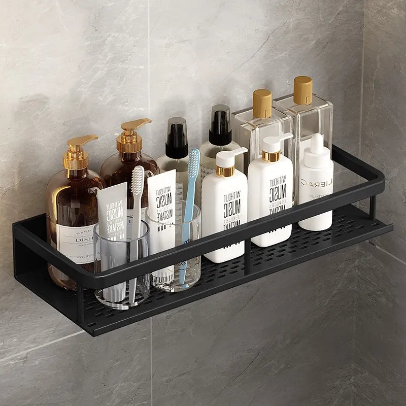 Shower Shelf Aluminum Wall-Mounted Rust-Resistant