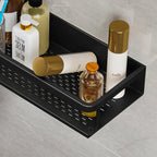 Shower Shelf Aluminum Wall-Mounted Rust-Resistant