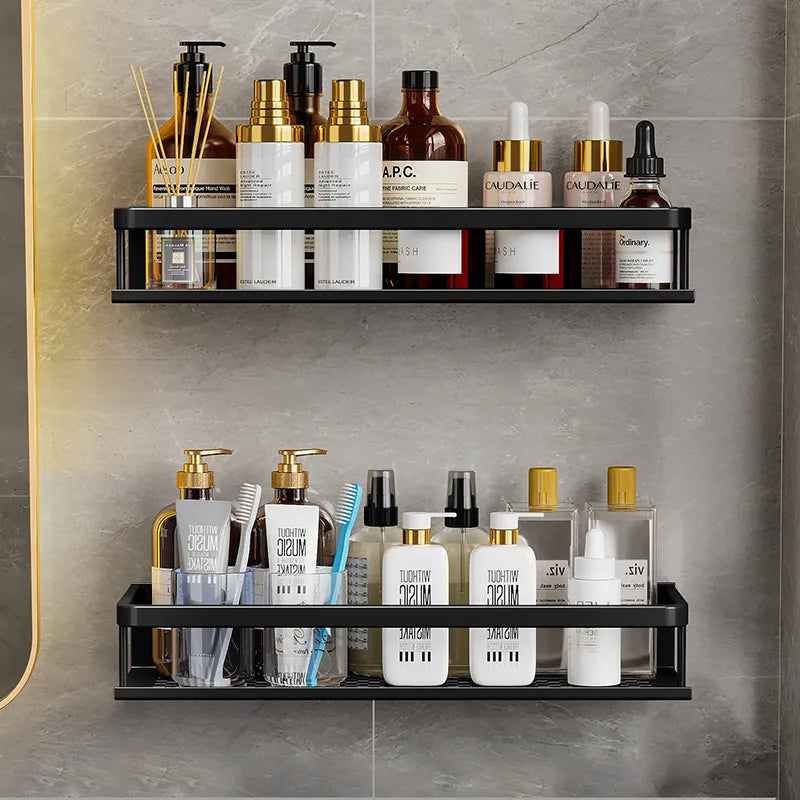 Shower Shelf Aluminum Wall-Mounted Rust-Resistant