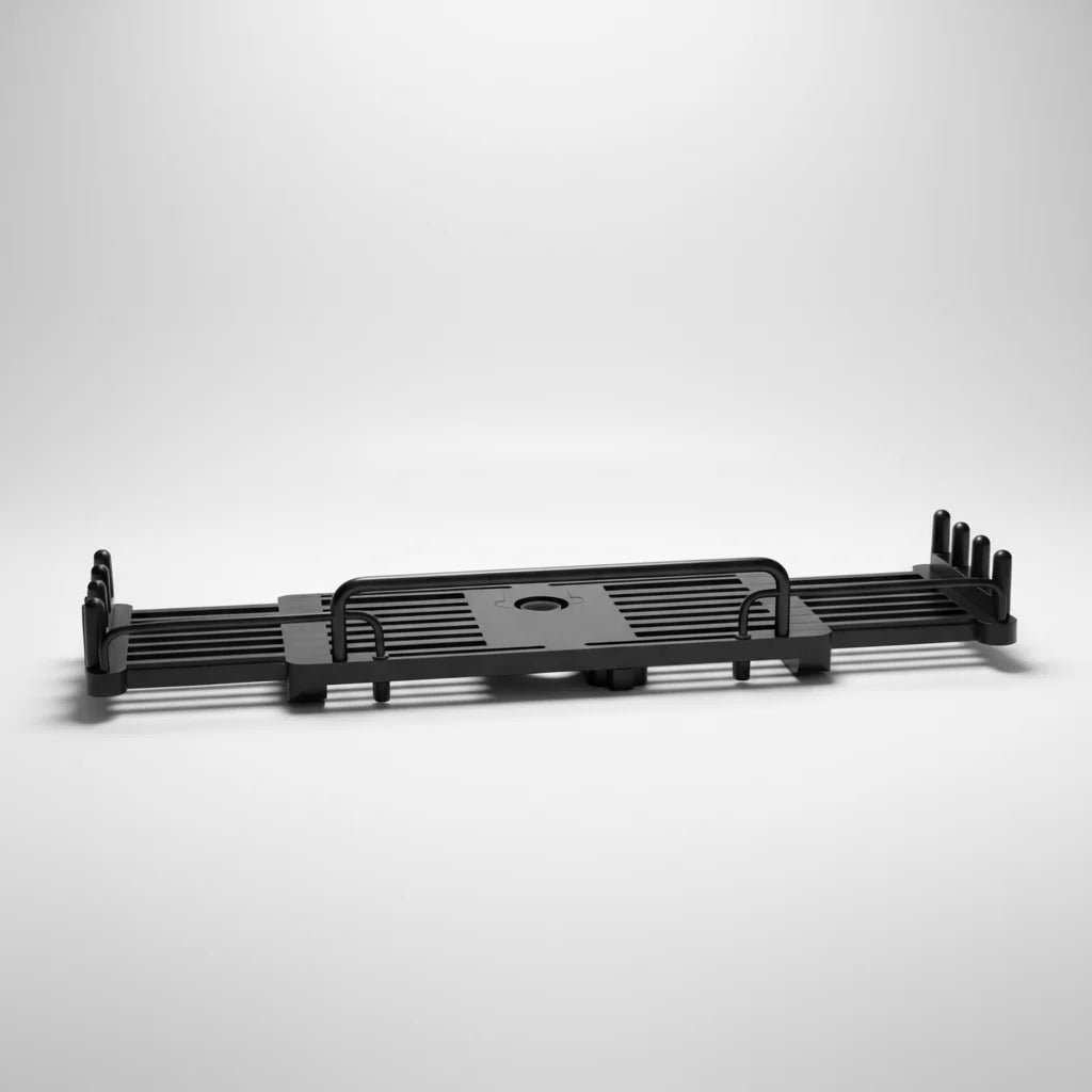 Shower Shelf Extendable Pull-Out No-Drill