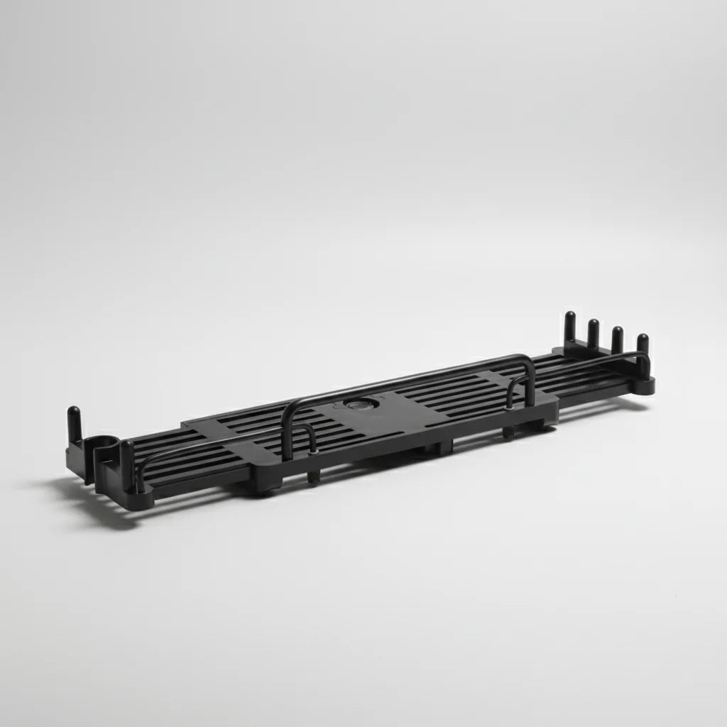 Shower Shelf Extendable Pull-Out No-Drill
