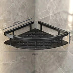 Shower Shelf Organizer Matte Aluminum & Self-Adhesive