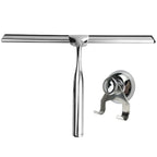 Shower Squeegee Stainless Steel Flexible Rubber Blade