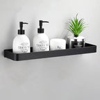 Shower Wall Shelf No-Drill Self-Adhesive Stainless Steel & ABS