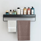 Shower Wall Shelf No-Drill Self-Adhesive Stainless Steel & ABS