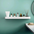 Shower Wall Shelf No-Drill Self-Adhesive Stainless Steel & ABS