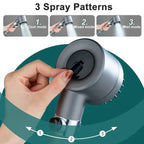 Showerhead High-Pressure Universal Fit & Tool-Free Install