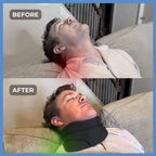 Side Sleeper Pillow Contoured Ergonomic Airflow Channels Removable Cover