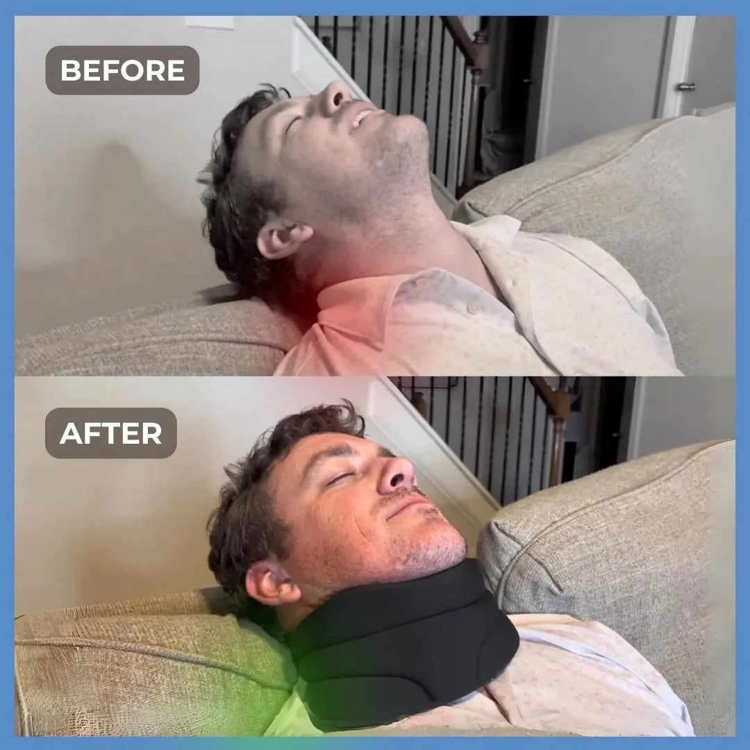 Side Sleeper Pillow Contoured Ergonomic Airflow Channels Removable Cover