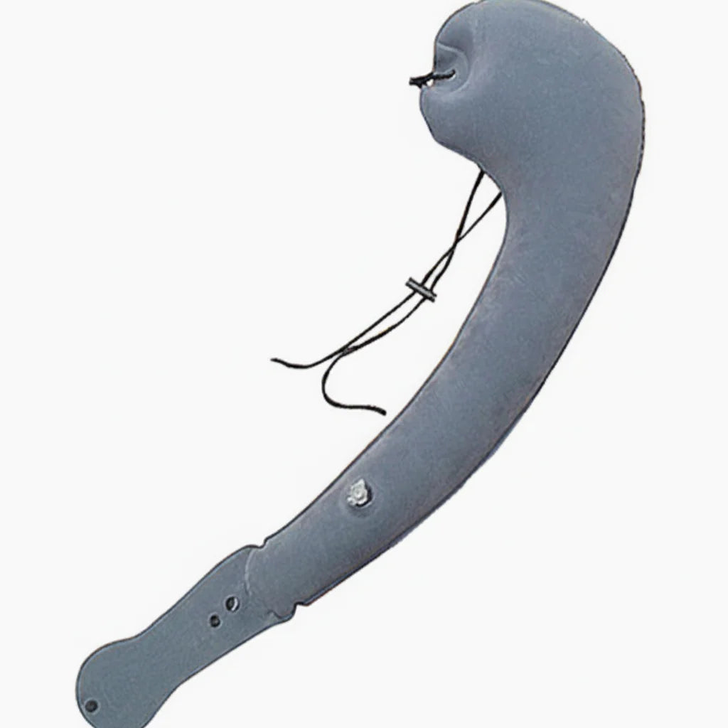 Side-Sleeper Travel Pillow Ergonomic Inflatable Soft-Padded