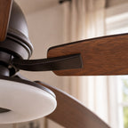 Silent 52-Inch Dimmable LED Ceiling Fan (Plywood Blades)
