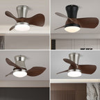 Silent Copper Motor Ceiling Fan With Integrated LED & Remote