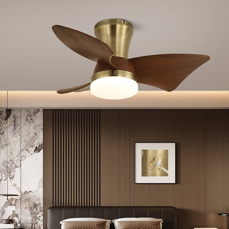 Silent Copper Motor Ceiling Fan With Integrated LED & Remote