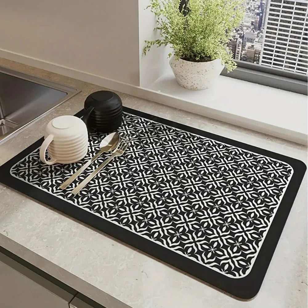 Silicone Drying Mat Absorbent Quick-Drying Non-Slip